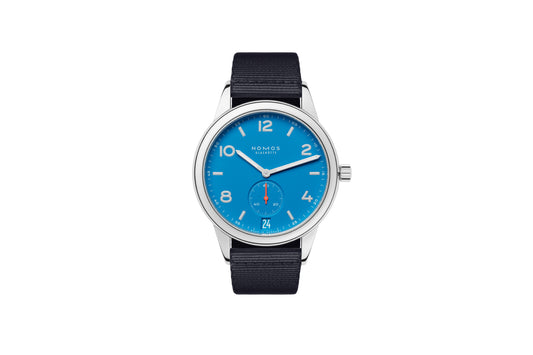 Club Automatico Datario Blu Segnale